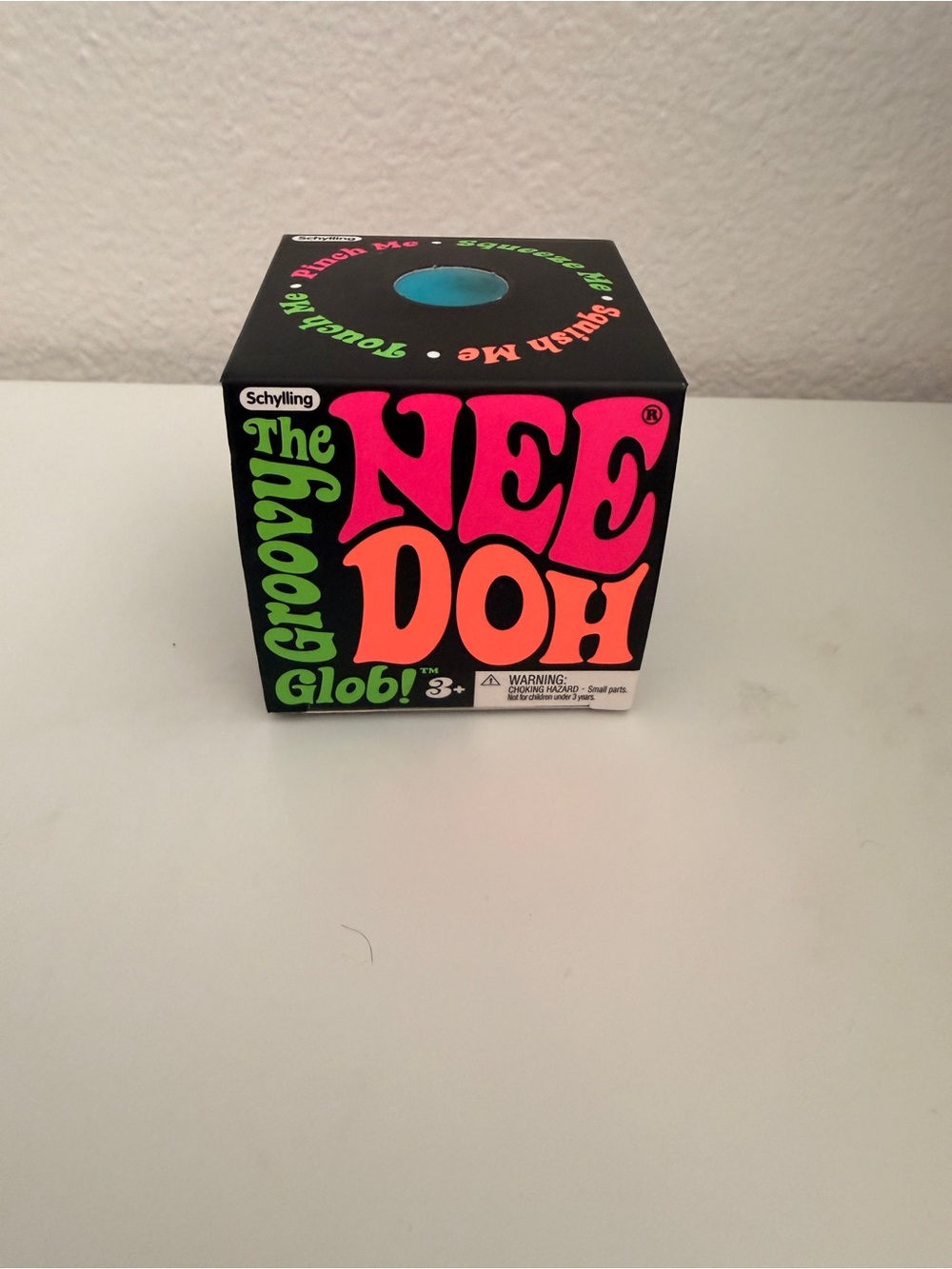 NeeDoh Groovy Glob! Stress Relief Toy - Blue